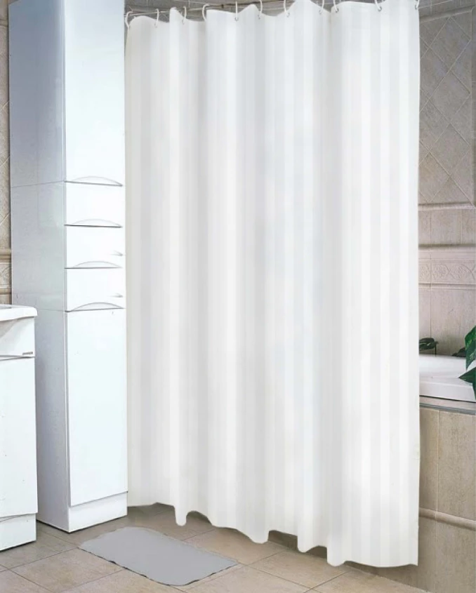Kupatilska zavjesa MINOTTI 2000x1800 bijela MZ002