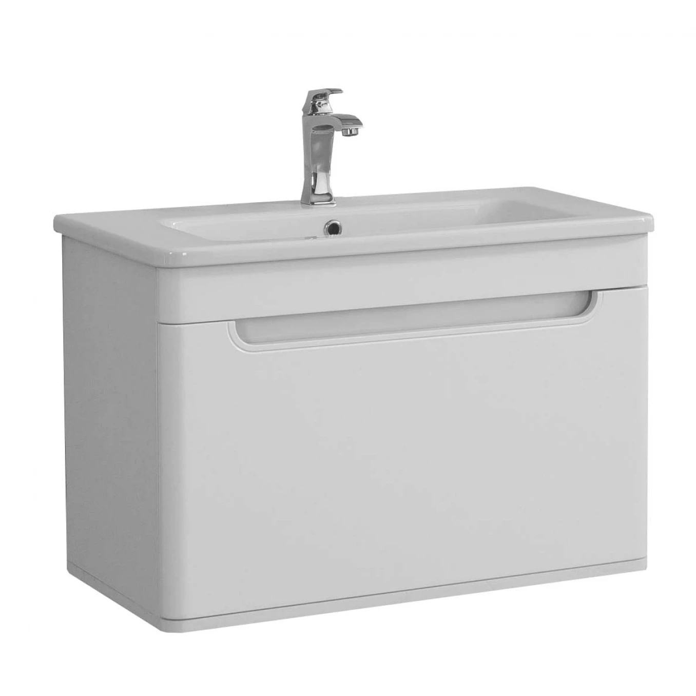 Toaletni ormaric LineArt WING 80cm sa lavaboom WNG0800W.BS