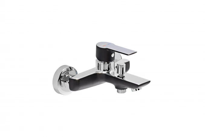 Baterija za kadu MINOTTI STELA crna / hrom