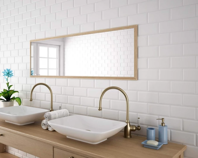 BLANCO LISO BRILLO 7.5x30-Keramicka plocica