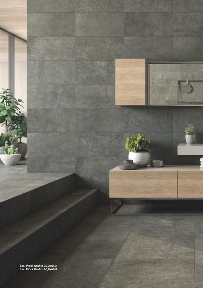 ESS. PLOCK GRAFITO 60.8X60.8-Keramicka plocica