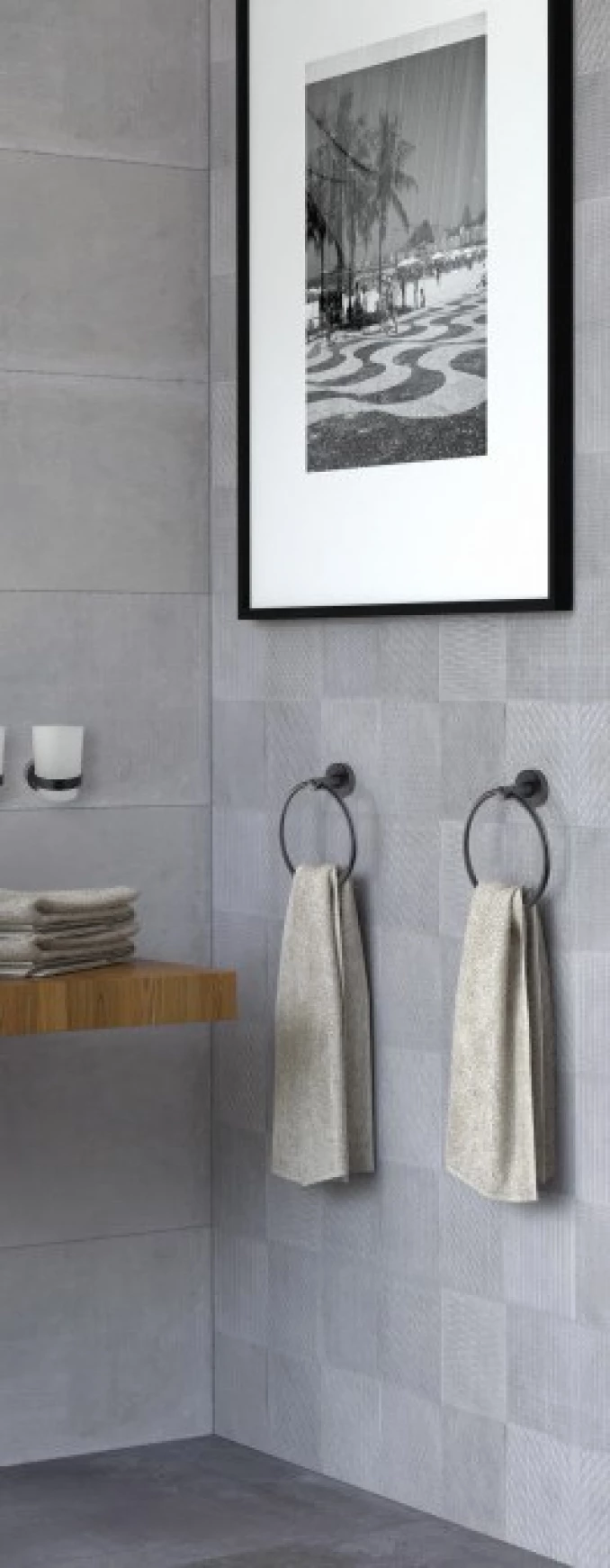 Držac peškira MINOTTI DARK ELEGANCE mali 50732B