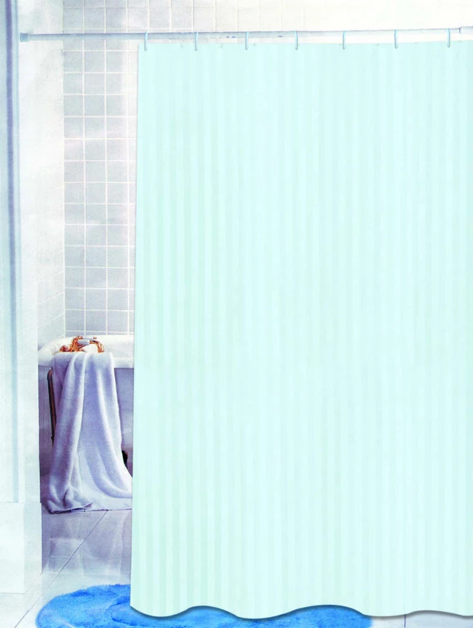 Kupatilska zavjesa MINOTTI 2000x1800 plava MZ001