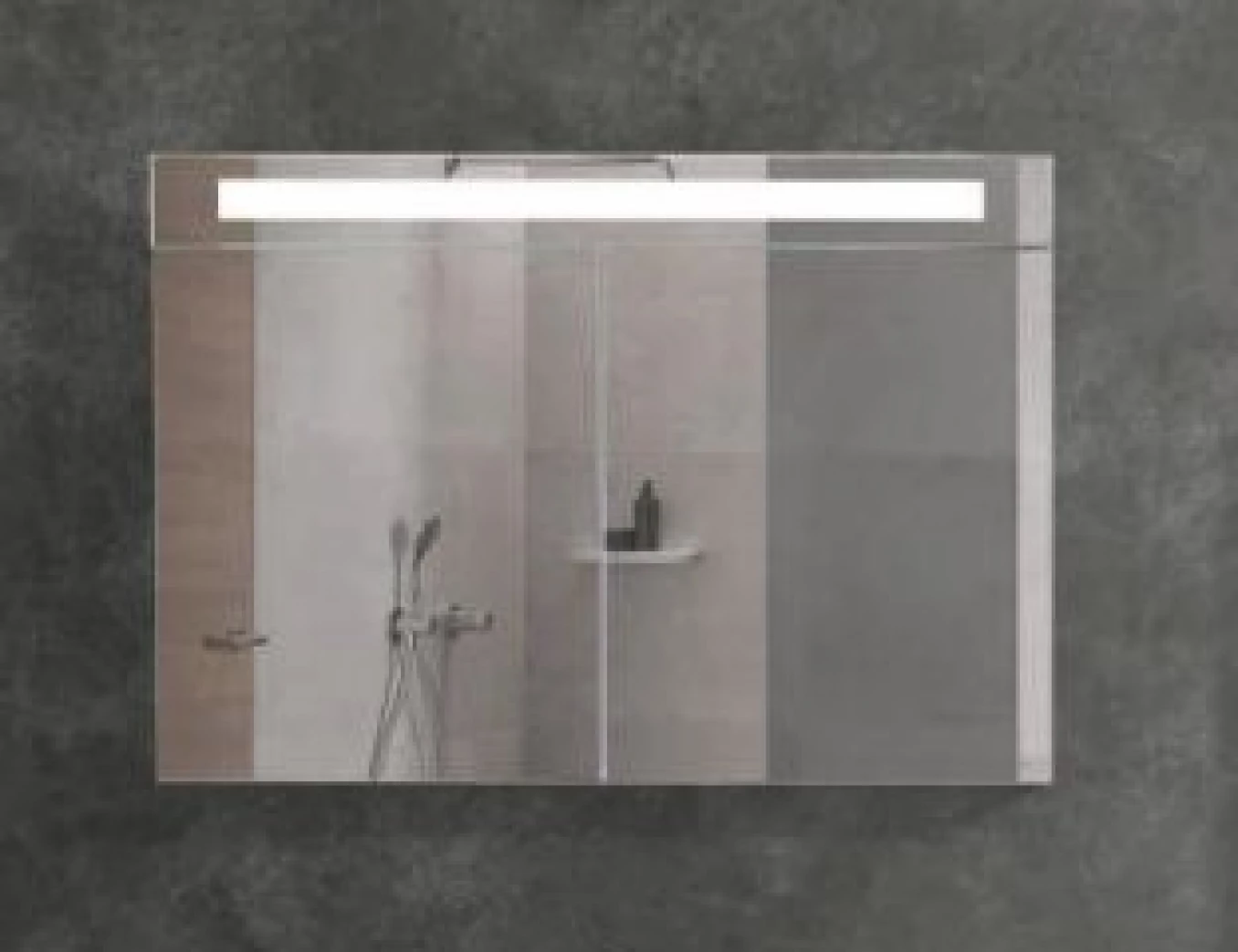 Toaletno ogledalo LineArt SHARP 80cm white SHA0800.MR