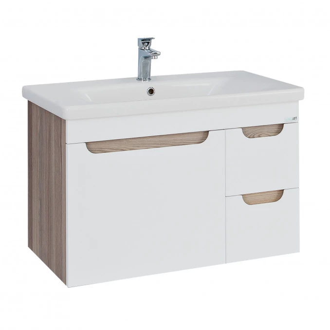 Toaletni ormaric LineArt ENJOY 80cm sa lavaboom atlantis ENJ0810A.BS