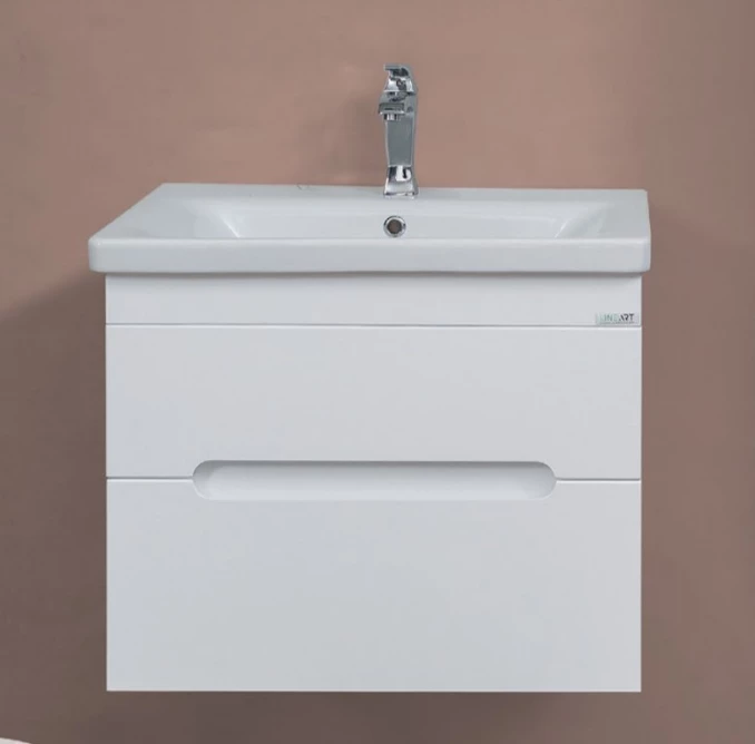 Toaletni ormaric LineArt ENJOY PLUS 65cm white sa lavaboom ENP0650.BS