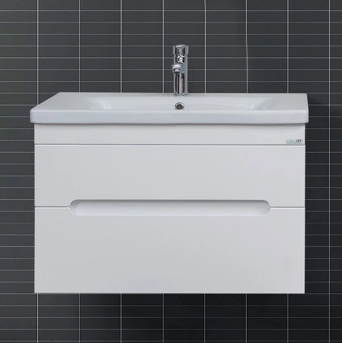 Toaletni ormaric LineArt ENJOY PLUS 80cm sa lavaboom white ENP0800.BS