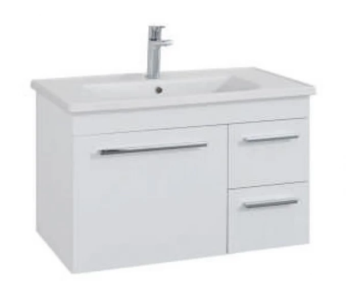 Toaletni ormaric LineArt LINEA 65cm sa lavaboom WHITE LIN0650.BS