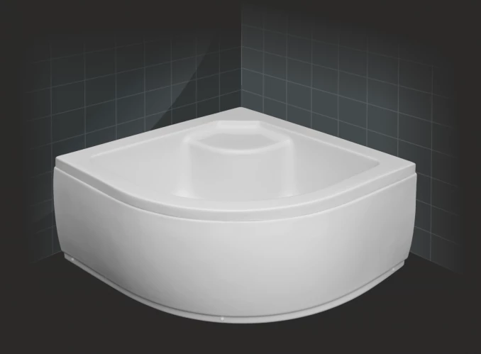 Tuš kada polukružna 90x90/O VIRGO Aquamax
