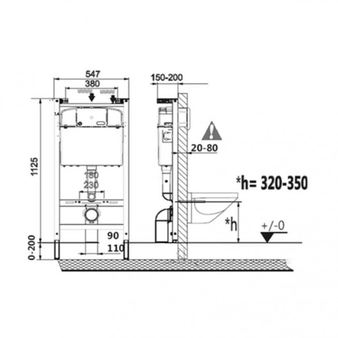 Ugradni vodokotlic ROCA NEW RO89011001