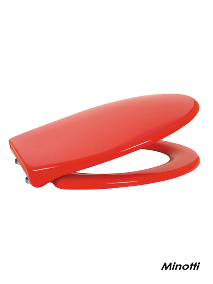 WC daska Minotti duroplast CRVENA soft close take off MD-113