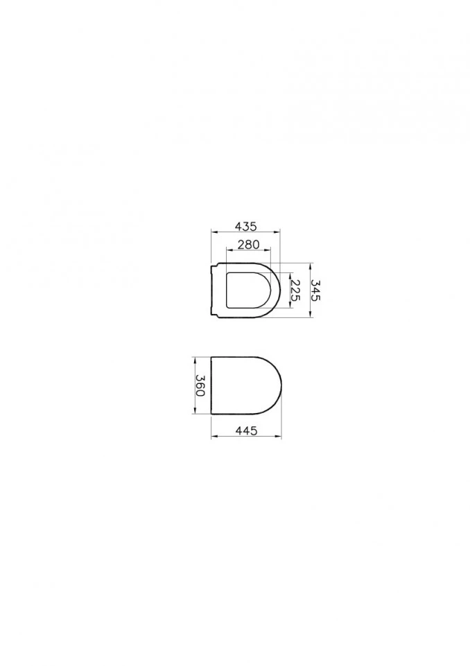 WC daska VITRA S50 duroplast 72-003-301