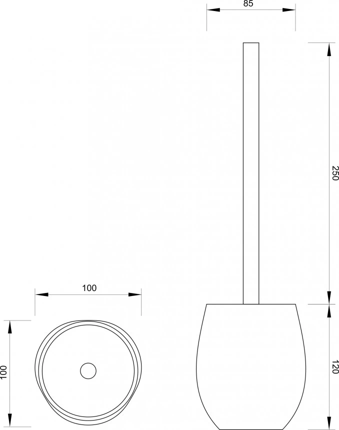 WC cetka MINOTTI stojeca C7304