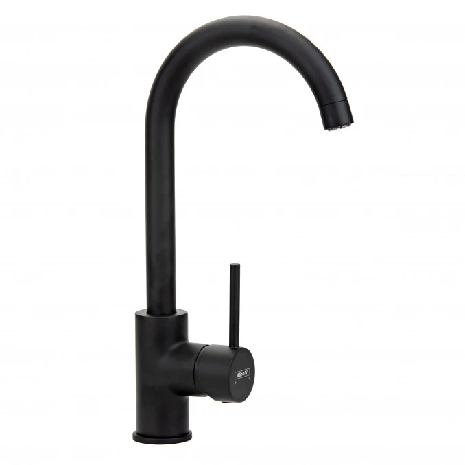 Baterija TUBO DARK ELEGANCE za sudoper sa 2 cijevi labud 6118B