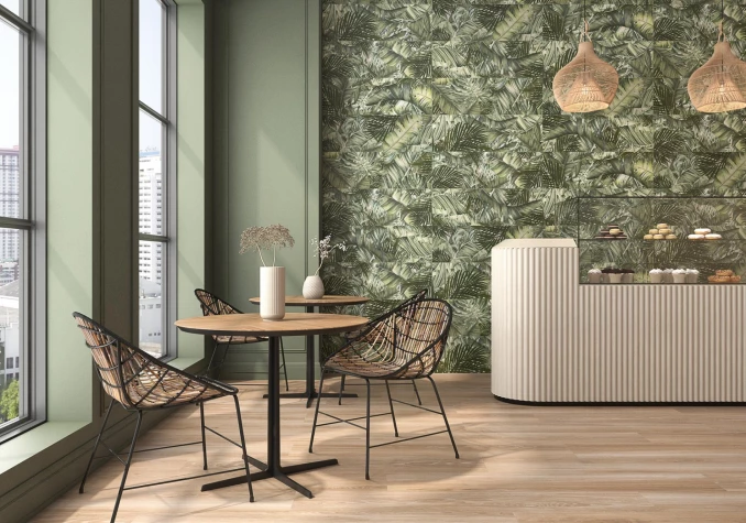 VEGETAL TREND GREEN 33.3X100-Keramicka plocica