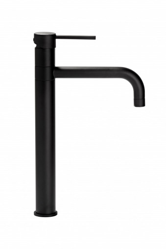 J.bat. EMMEVI PIPER crna mat za lavabo visoka NEO45007