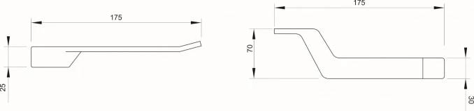 Držac toalet papira COPEN LINEA DARK C-03-104B