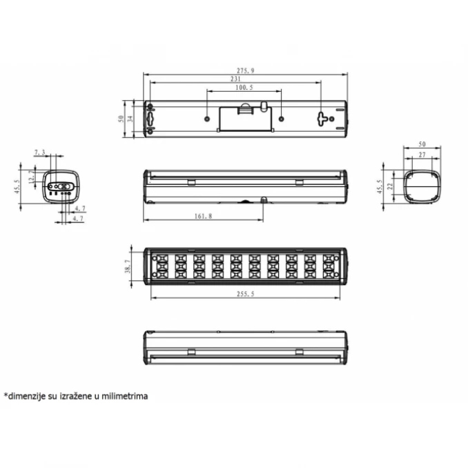 PANIK SVETILJKA 30LED SMD (400044)