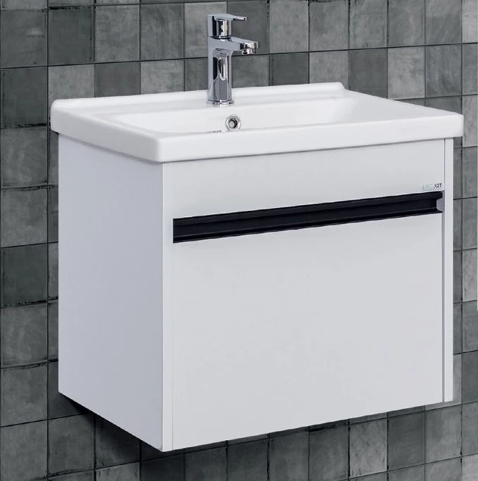 Toaletni ormaric LineArt BALAT 60cm white sa lavaboom BAL0600.BS