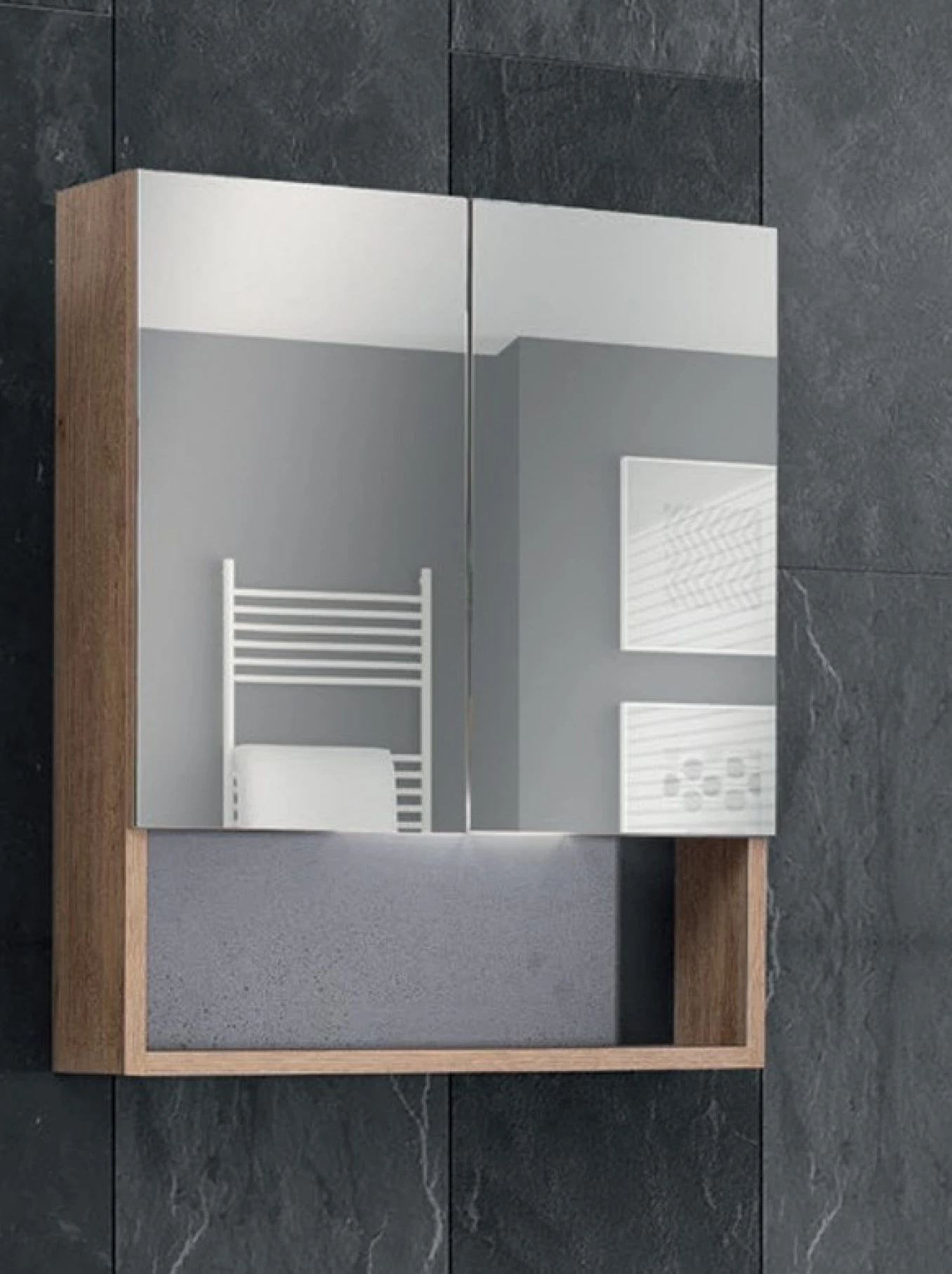 Toaletno ogledalo LineArt NOVA 60cm legnano NOV0600.MR