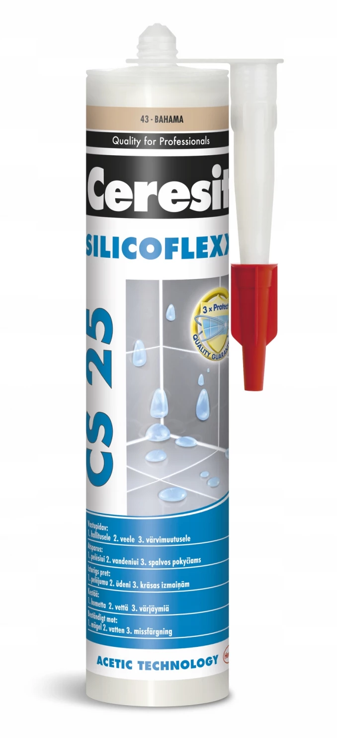 Silikon S bahama 43 Ceresit CS25 280ml