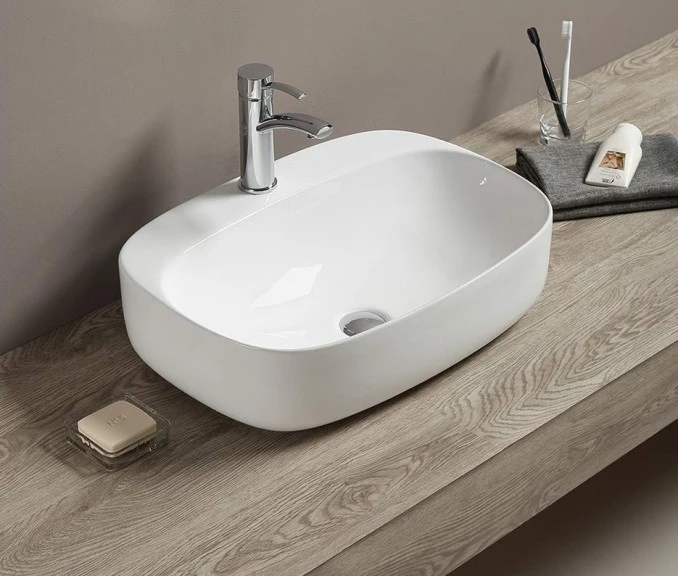 Lavabo nadgradni Minotti 7020 585x420x150 sa otvorom za slavinu