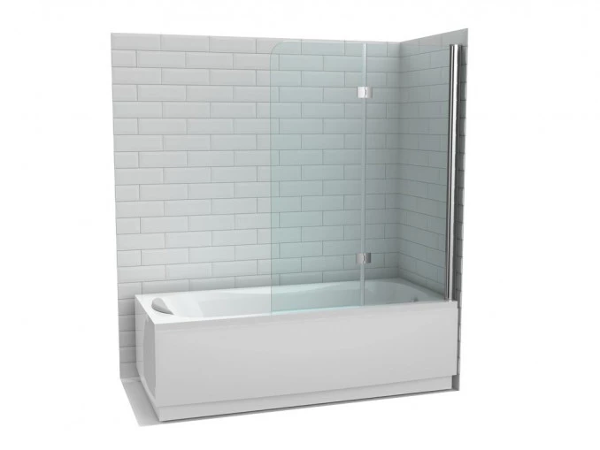 Tuš paravan 115x150 6mm MINOTTI za kadu preklopni JD 115