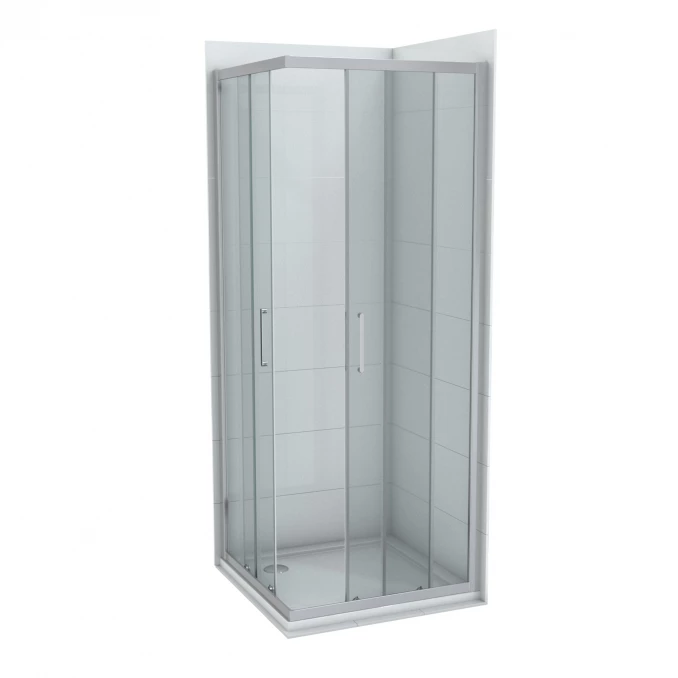 Tuš kabina kvadratna 90x90x195 6mm ATLAS C-02-190