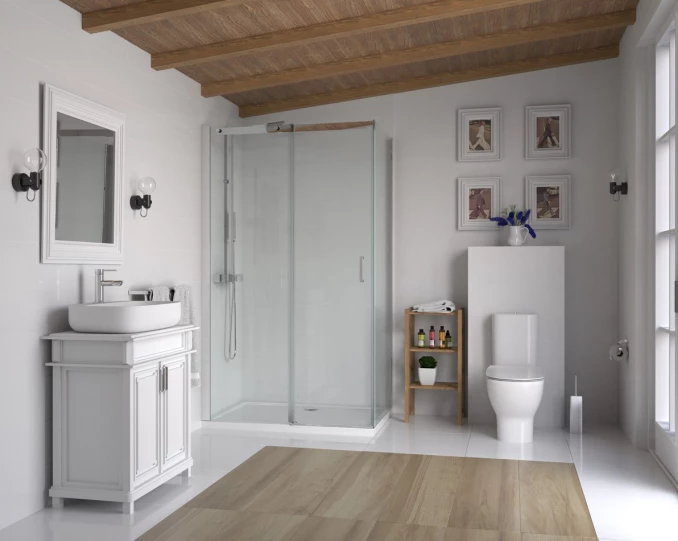Bocno staklo 80x195 8mm COPEN TITAN C-02-5080