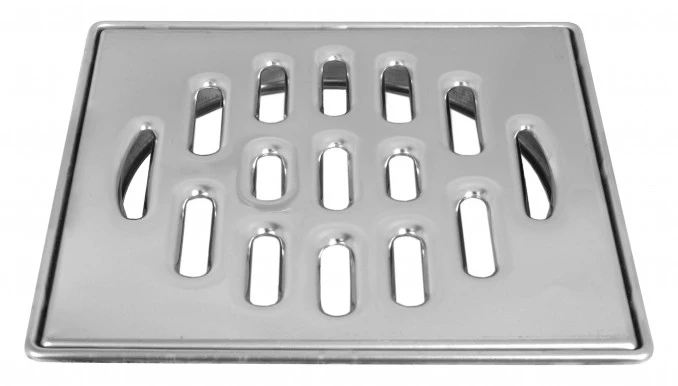 Podna rešetka 15x15 LUX S/S 1mm klik-klak CF-7070