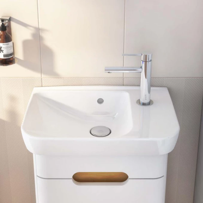 Lavabo VITRA SENTO 50x37.5 cm 5945B003-0029 sa otvorom za slavinu bocno