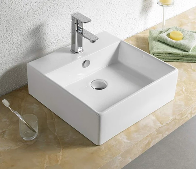 Lavabo nadgradni Minotti 7000 460x460x145 sa otvorom za slavinu