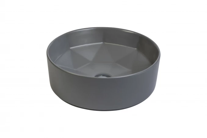 Lavabo nadgradni Minotti 7016G fi 410x145 mat siva