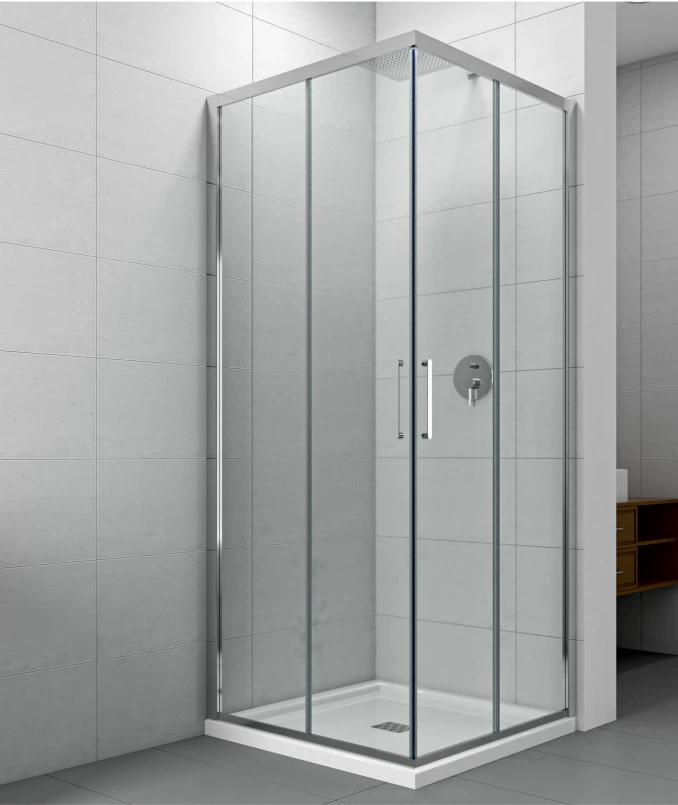 Tuš kabina kvadratna 80x80x195 6mm ATLAS C-02-4810
