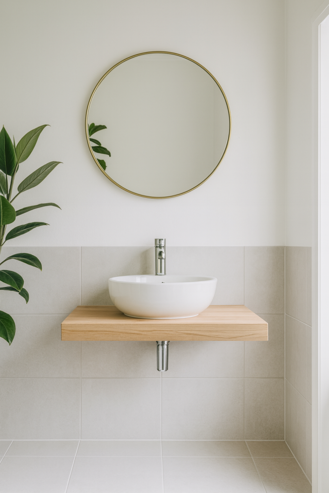Nadgradna ploca SHELF 100 cm MDF legnano SHE1000.BS | Aqua Casa shop