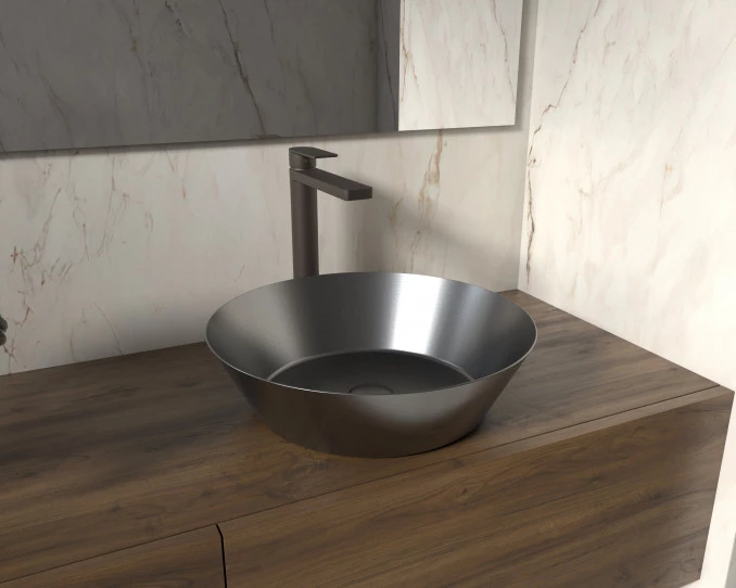Lavabo metalni COPEN nadgradni 400x125mm gan metal C-15-100GM