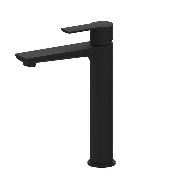 Baterija STELA za lavabo visoka mat crna 2422