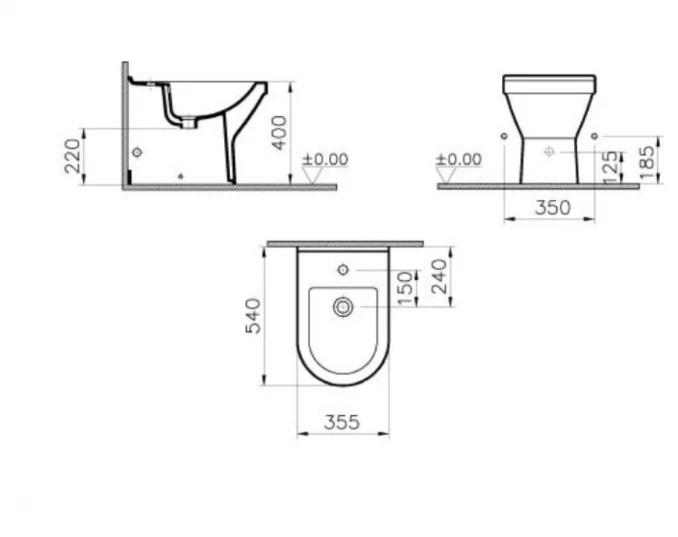 Bide VITRA S50