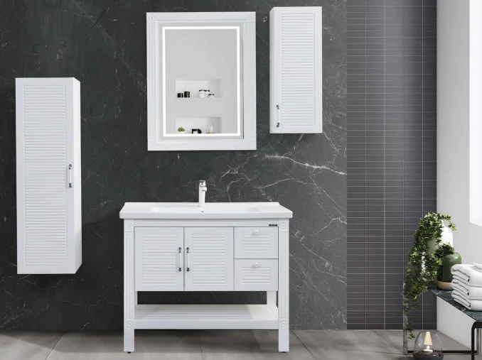 Toaletni ormaric LineArt OREO gornja vertikala v=80cm white ORE0000.TS