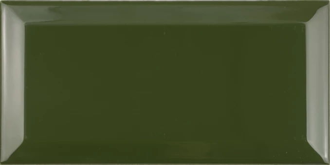 VERDE BOTELLA BISELADO 10x20