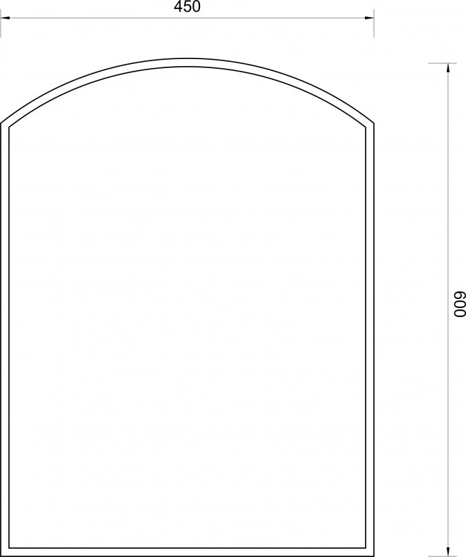Ogledalo MINOTTI 600x450 1008