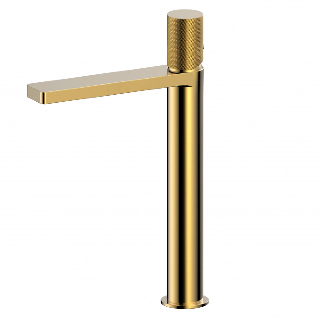 Baterija COPEN NOOK GRIP za lavabo visoka brushed gold C-01-103BTG