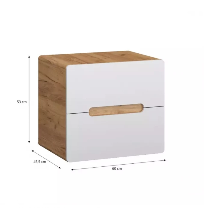 Ormaric Bronx oak craft gold white 60cm T-828