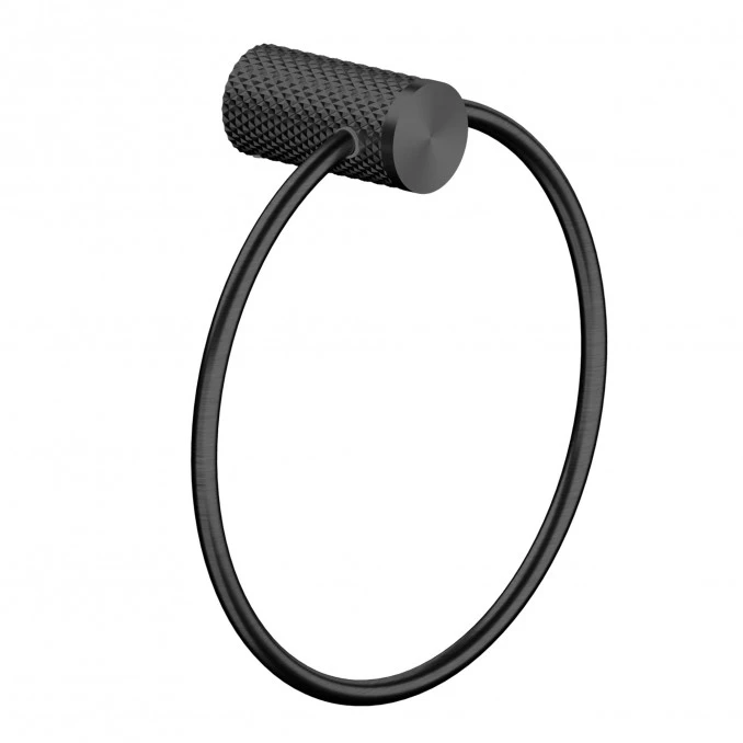 Držac malog peškira COPEN DIAMOND mat crni C-03-352MC