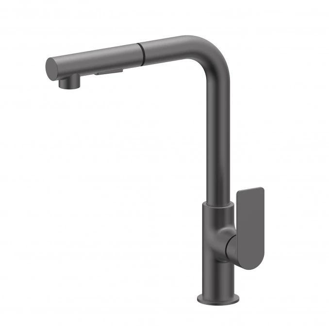 Baterija COPEN NOOK za sudoper sa izvlacecim tušem 2F gan metal C-01-109GM