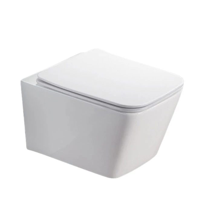 WC šolja konzolna PIANO rimless sa duroplast soft close WC daskom MWH400