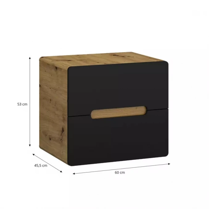 Ormaric Bronx oak craft gold black 60cm T-828