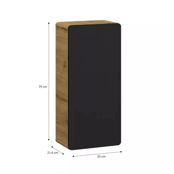Vertikala Bronx oak craft gold black 75x35 T-830