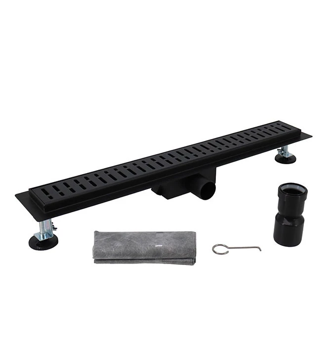 Tuš kanalica 50cm PROFIL M WAVE teflon black PMW-500MB