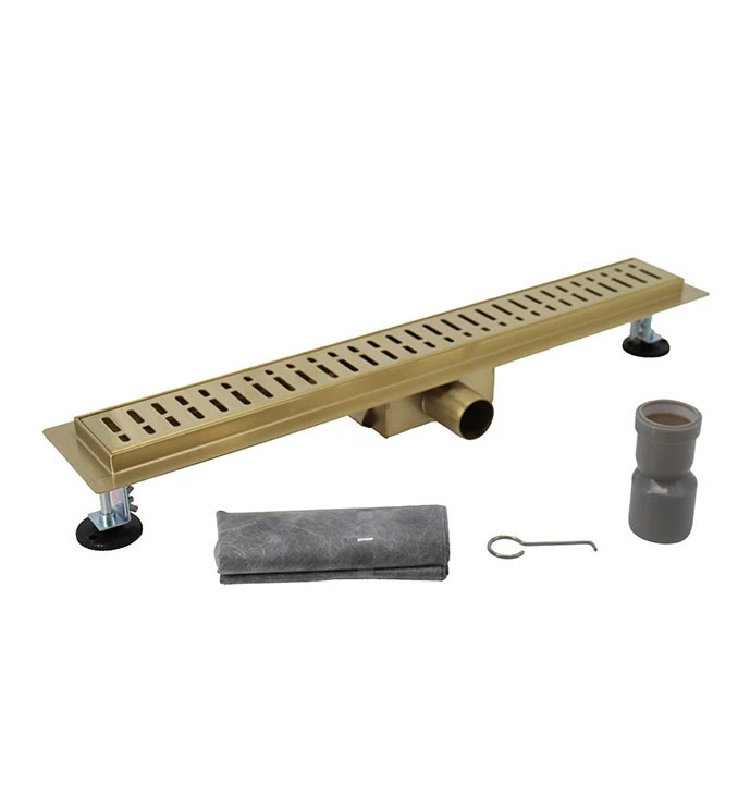 Tuš kanalica 60cm PROFIL M WAVE gold PMW-600BG